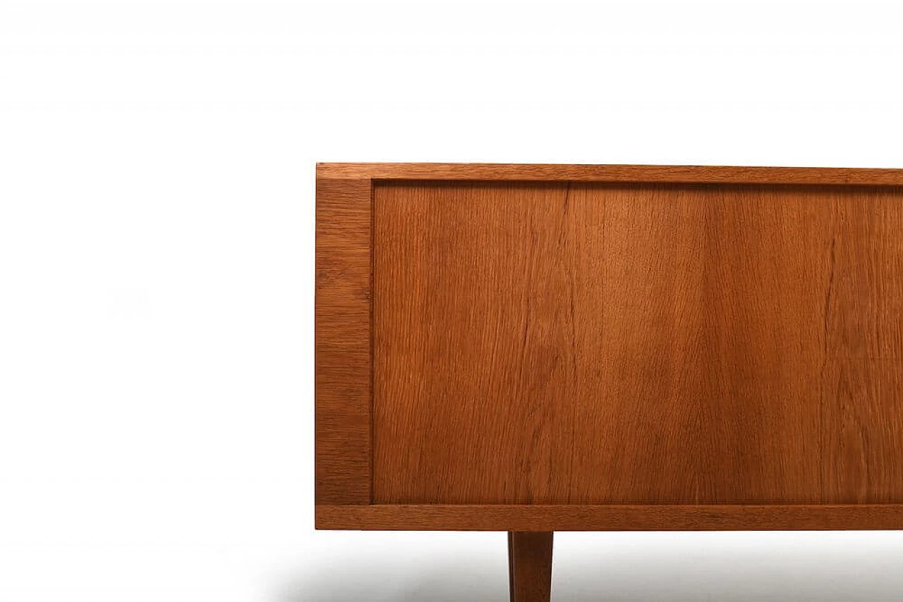 RY25 oak sideboard by Hans J. Wegner for Ry Møbler, 1950s 11