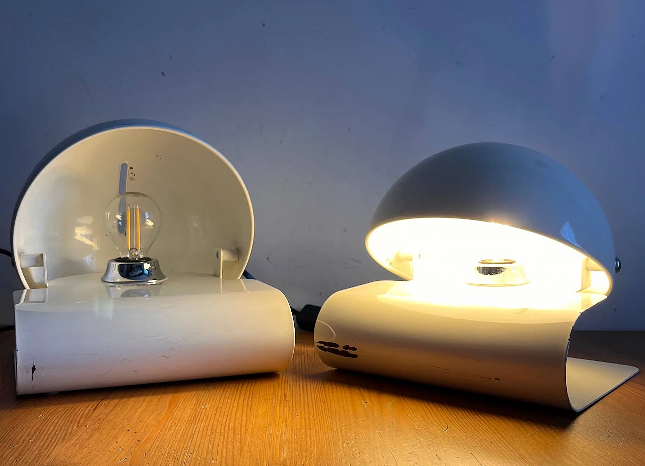 Pair of Bugia table lamps by Giuseppe Cormio for Iguzzini, 1970s 20