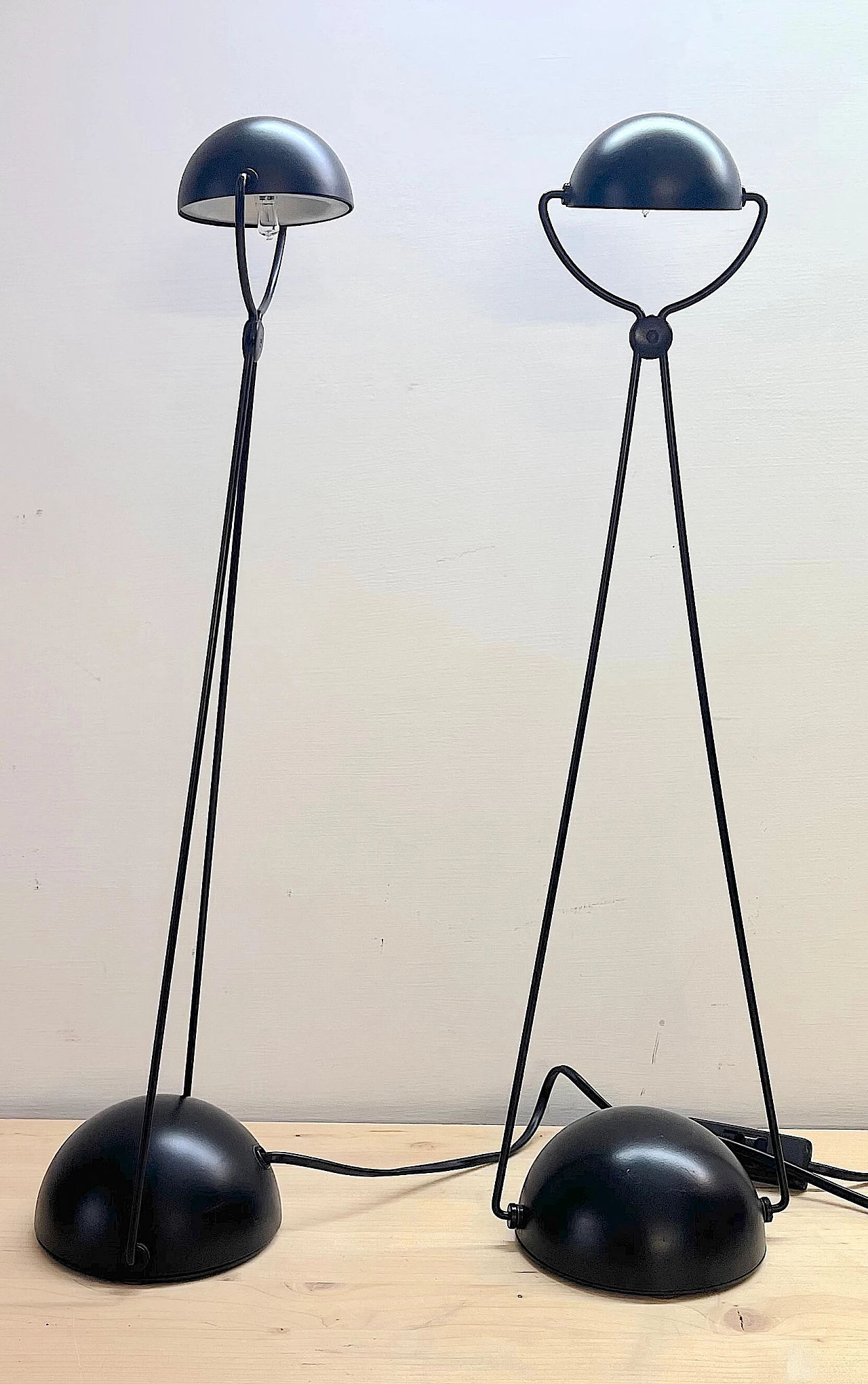 Pair of Meridiana table lamps by Paolo Francesco Piva for Stefano Cevoli, 1980s 1