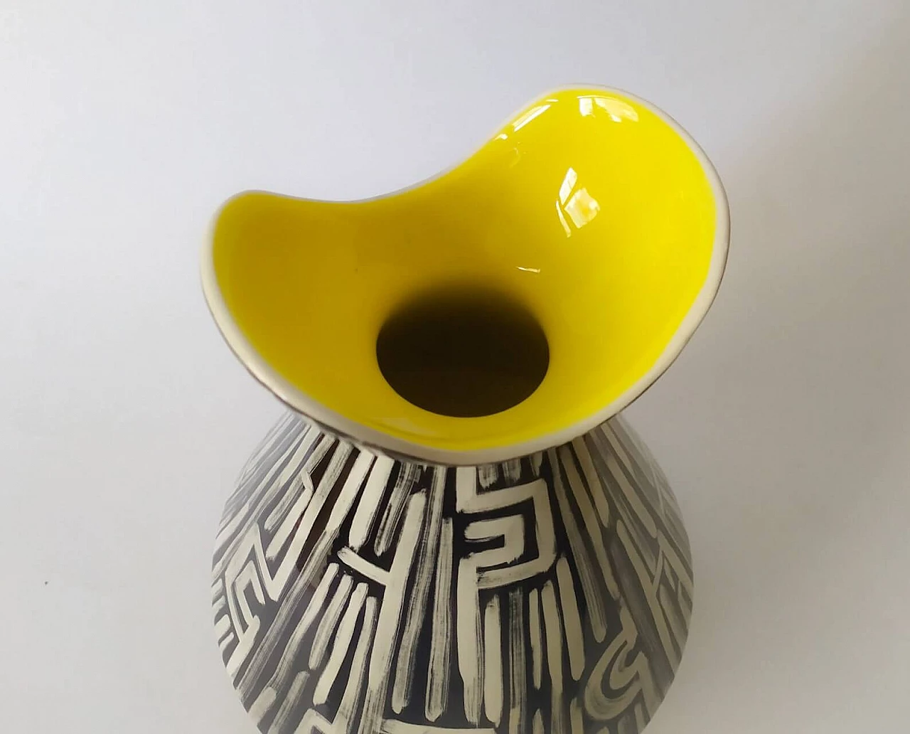 Vasi in ceramica di Felice Tosalli per Manifattura Campionesi Ceramiche D'arte, anni '60 4