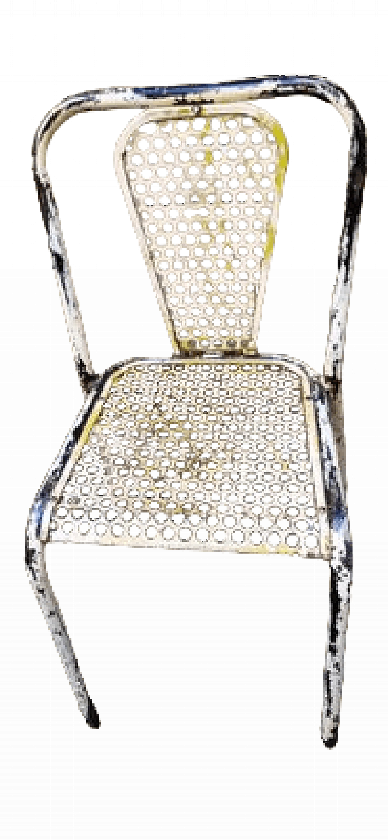 Iron chair by René Malaval, 1950s 3