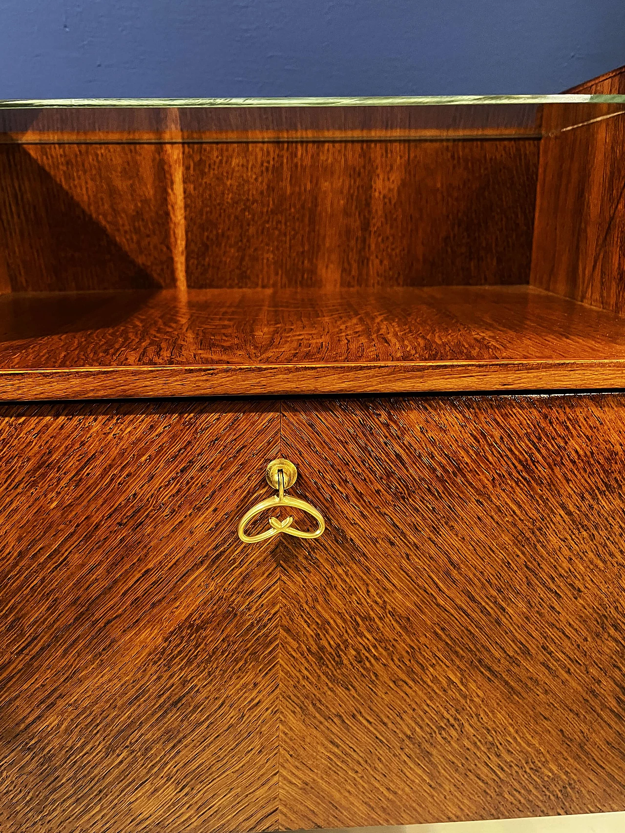 Pair of oak bedside tables, 1950s 8