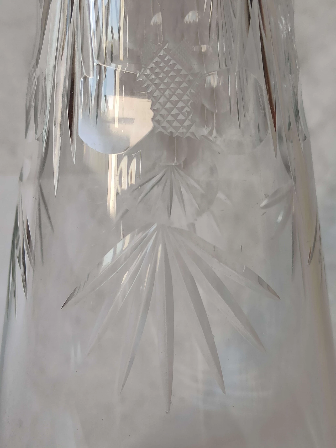 Baccarat crystal bottle with silver neck, 1970s 7