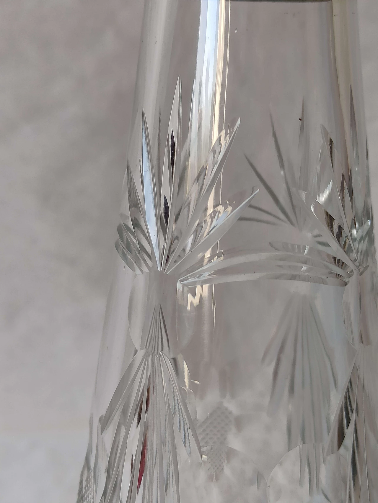 Baccarat crystal bottle with silver neck, 1970s 8