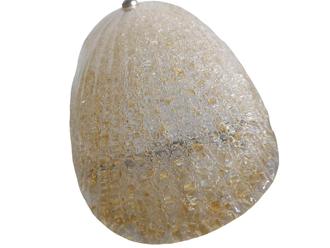 Murano glass wall light attributed to Mazzega, 1960s 5