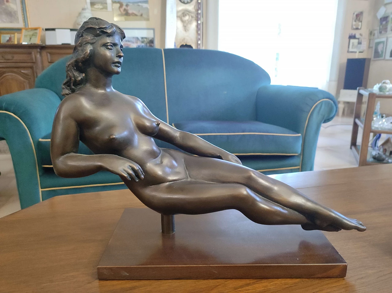 Francesco Messina, Flora, bronze sculpture, 1984 2