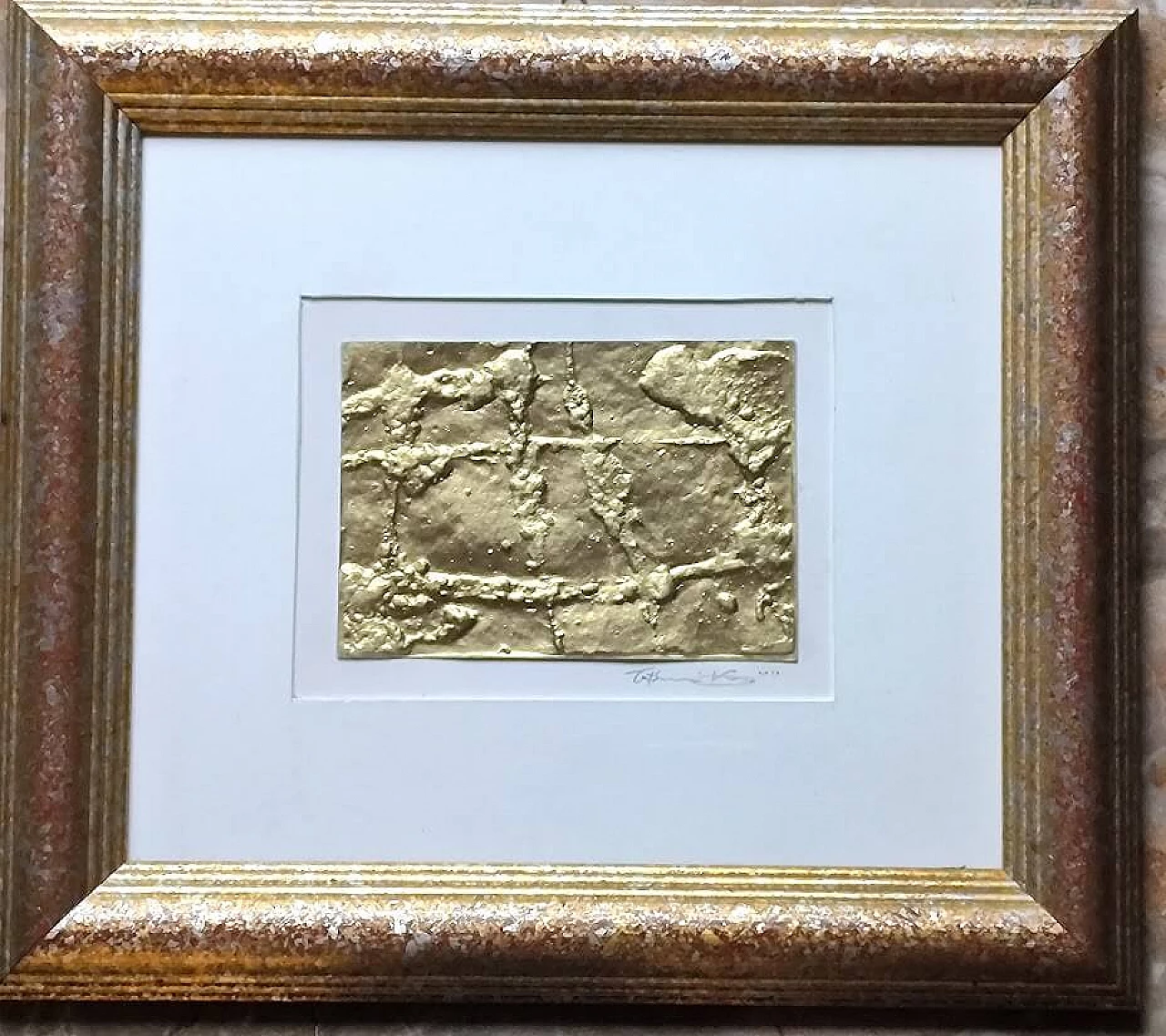 Tatsunori Kano, Gold on paper, mixed media, 2011 7