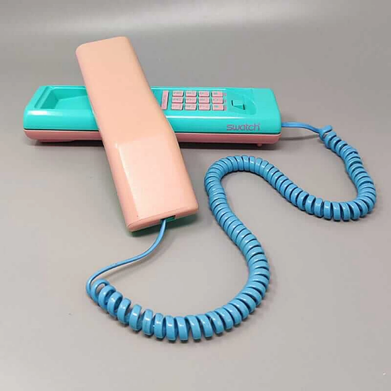 Telefono Swatch Twin Phone in stile Memphis, 1989 6