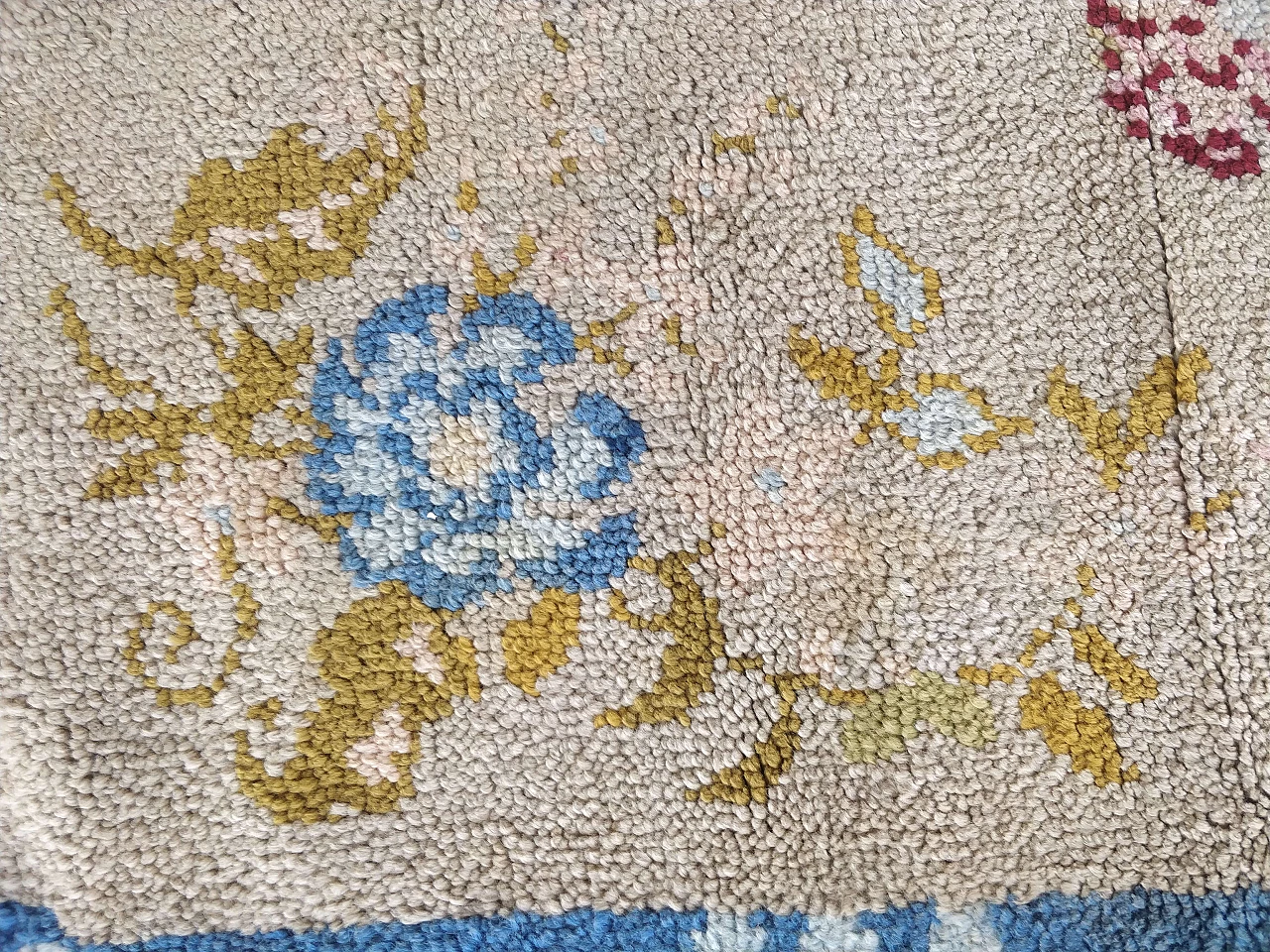 French Cogolin rug, 1950s 4