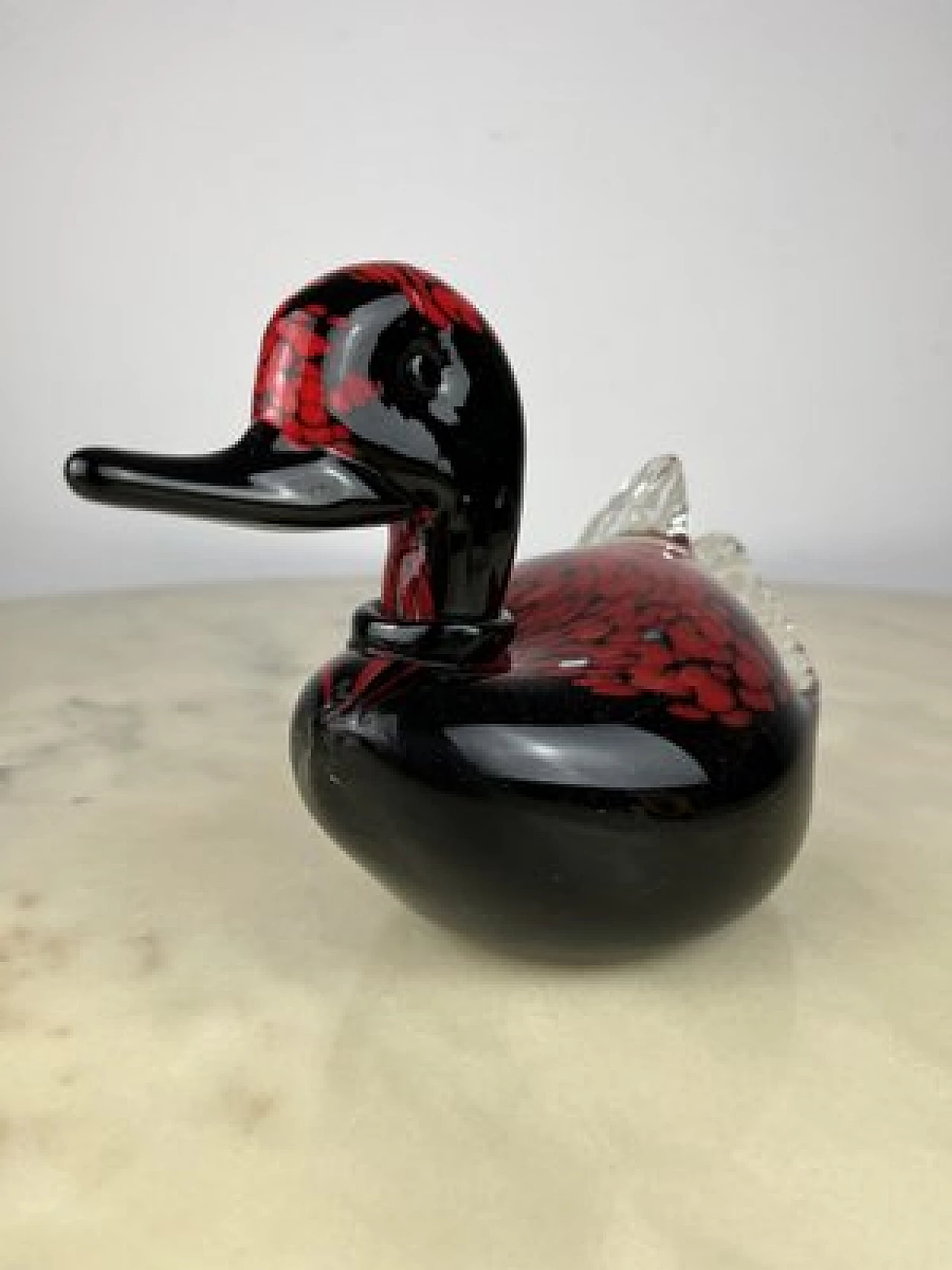 Murano glass goose, 1970s 3