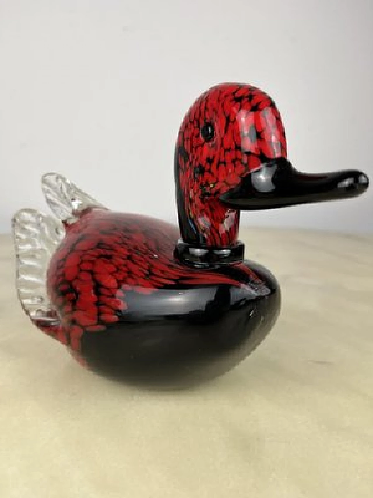 Murano glass goose, 1970s 8