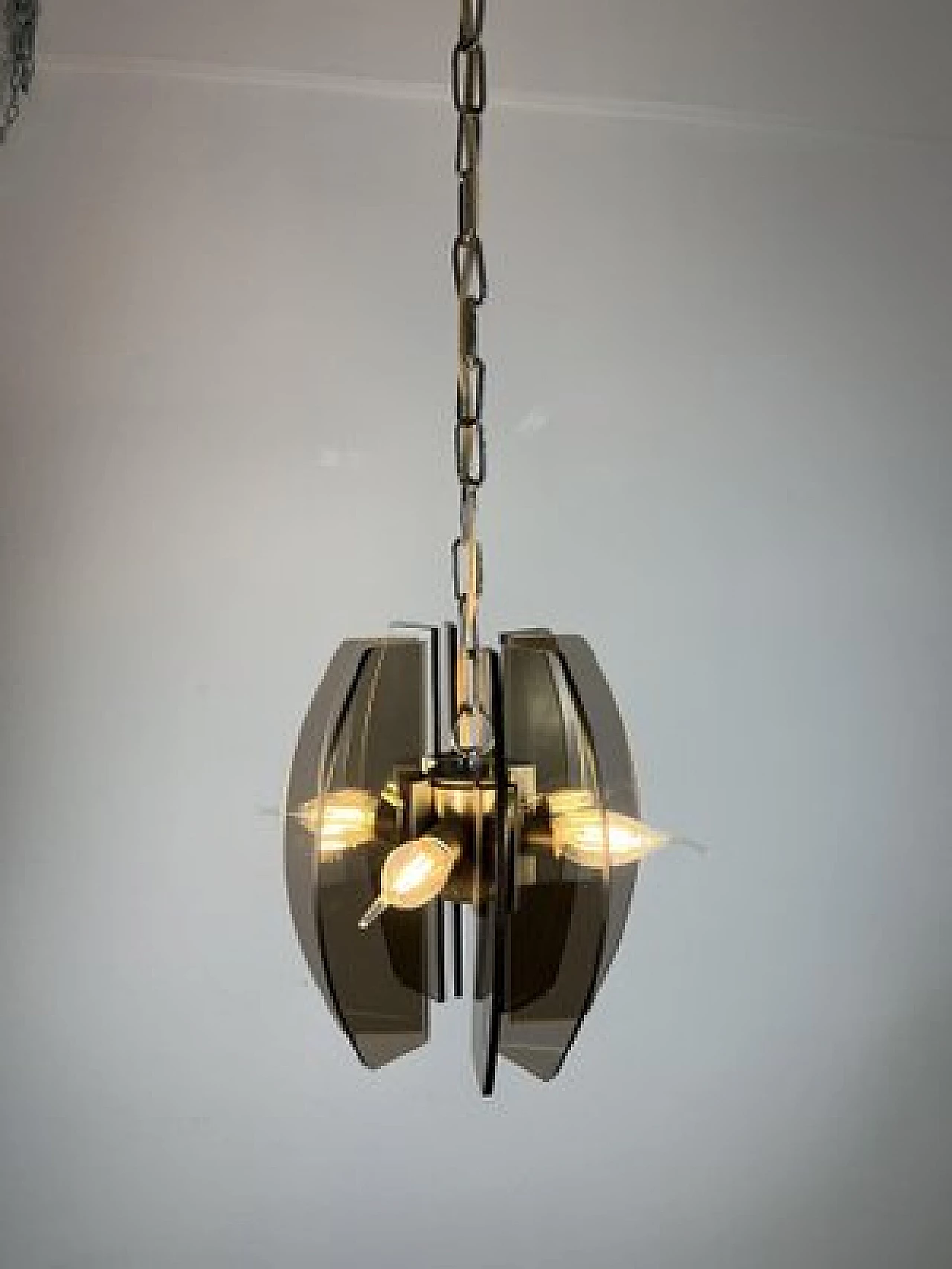 Murano glass pendant lamp by Veca, 1970s 2