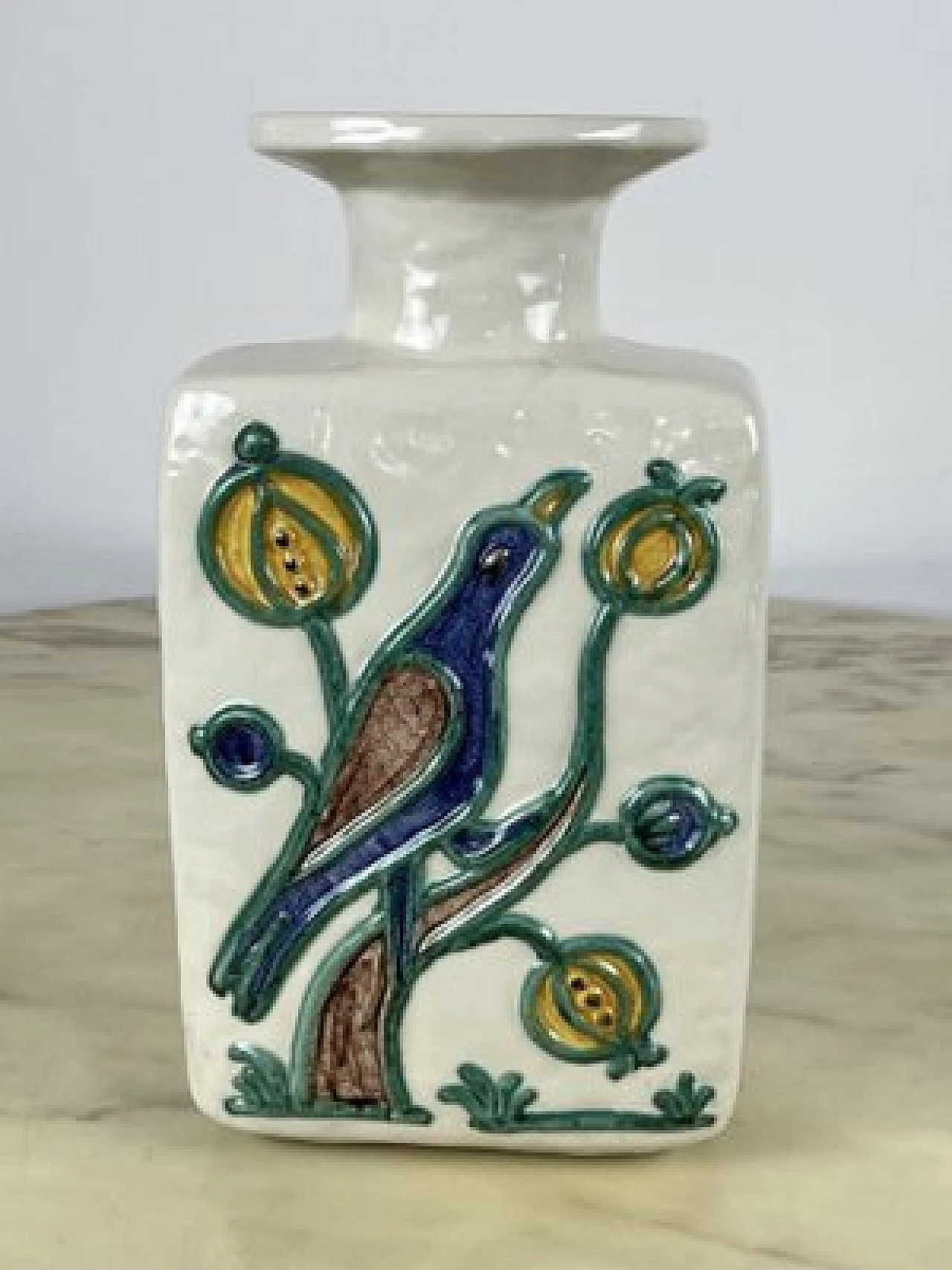 Vaso in ceramica di Thun, anni '50 2