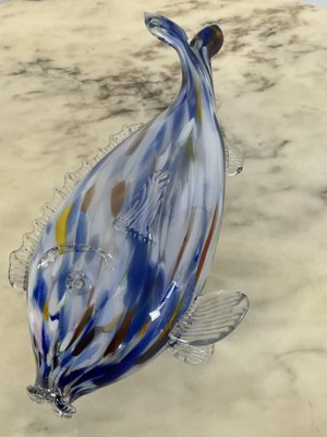 Murano glass fish figurine, 1970s 3