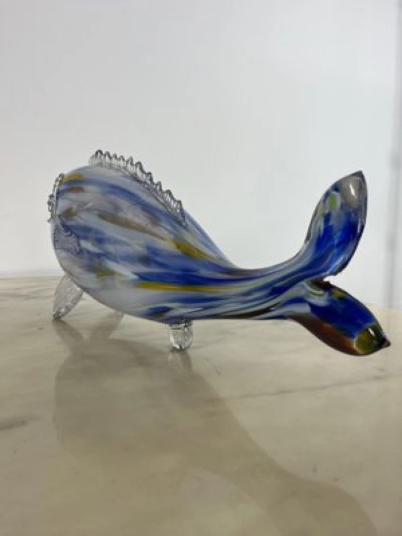 Murano glass fish figurine, 1970s 9