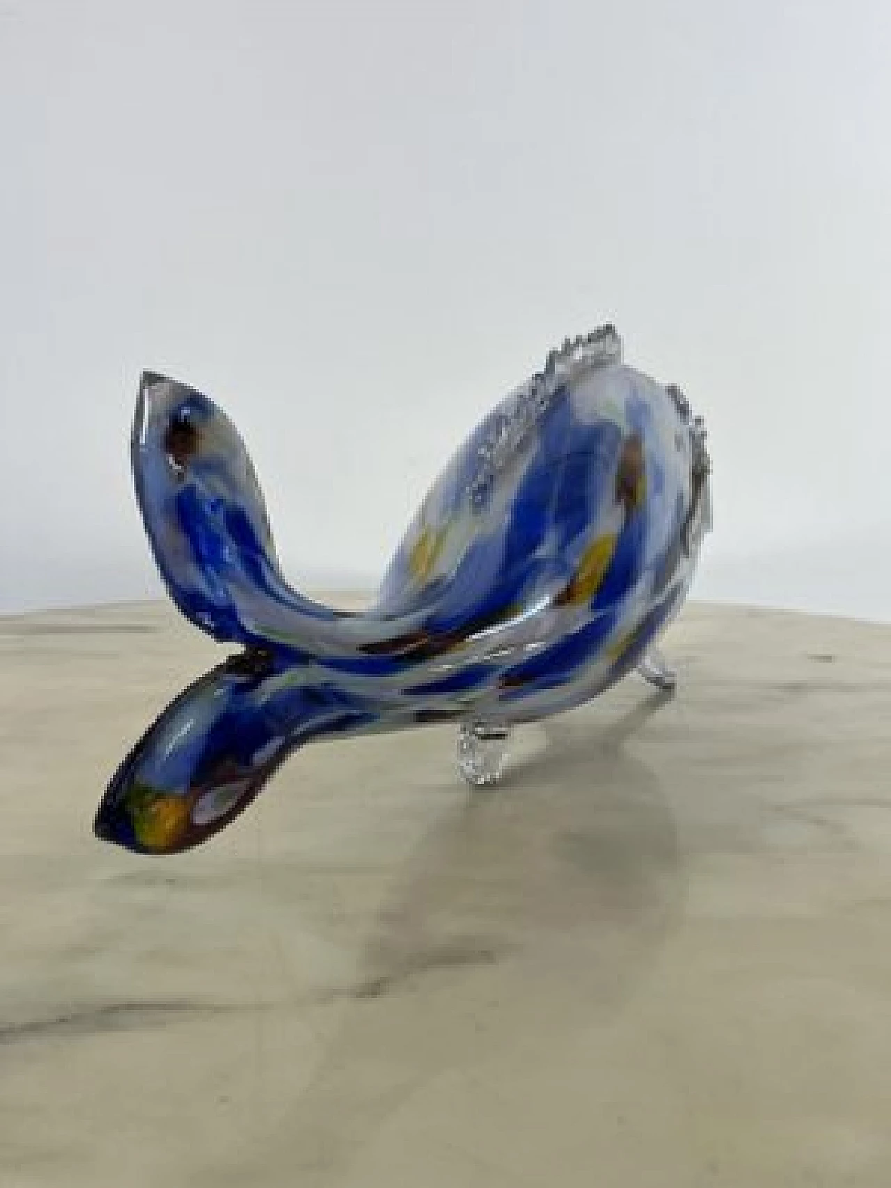 Murano glass fish figurine, 1970s 10