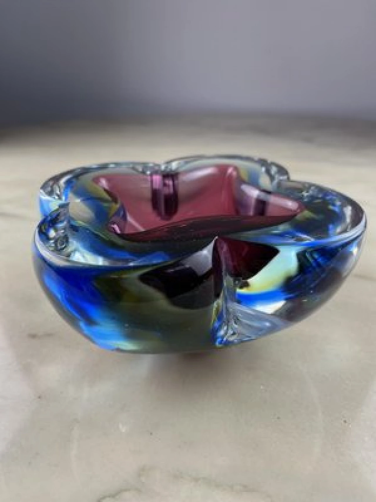 Submerged Murano glass ashtray, 1975 3