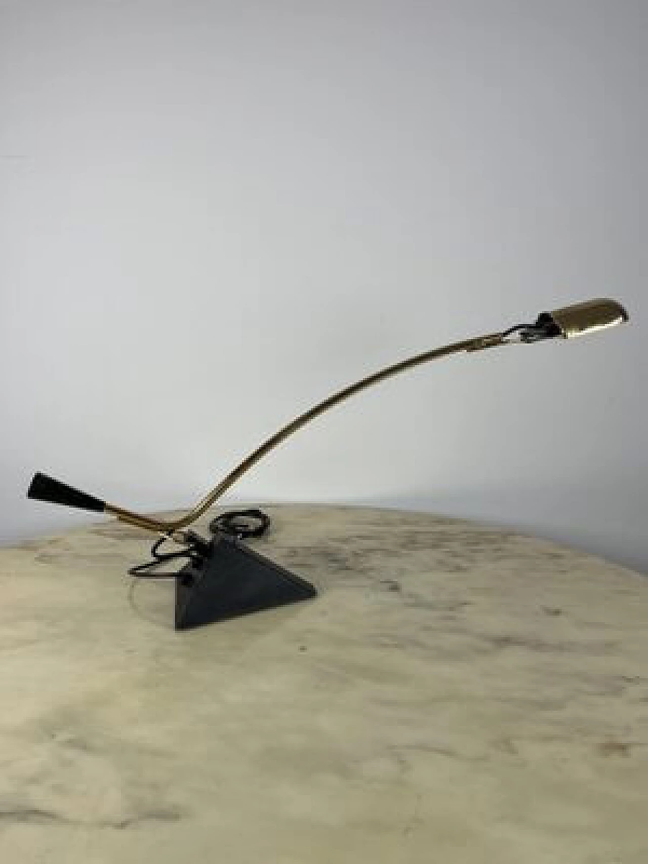 Metal table lamp by Albani, 1980s 9