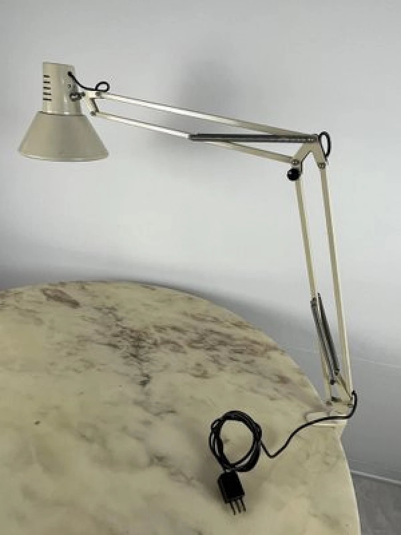 Adjustable table lamp with clamp, 1970s 3