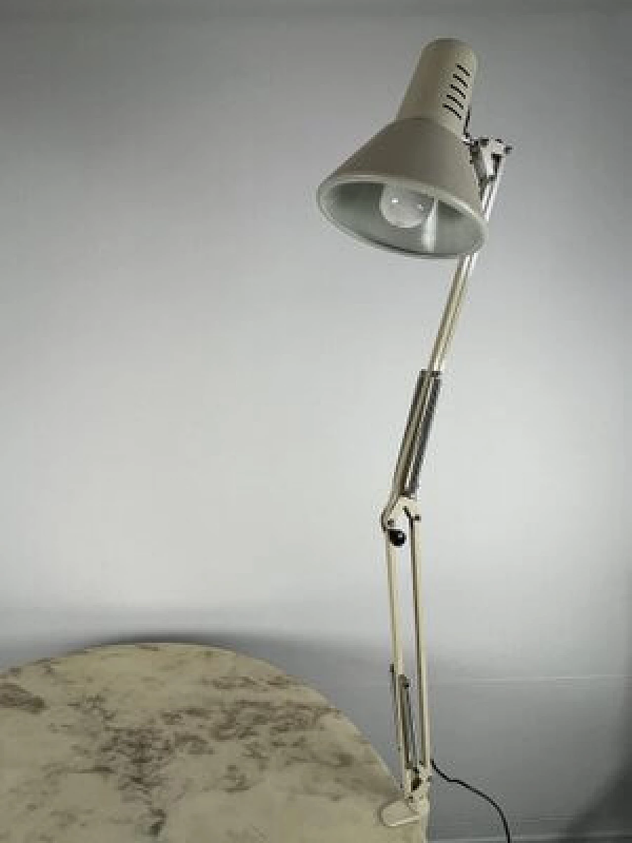 Adjustable table lamp with clamp, 1970s 9