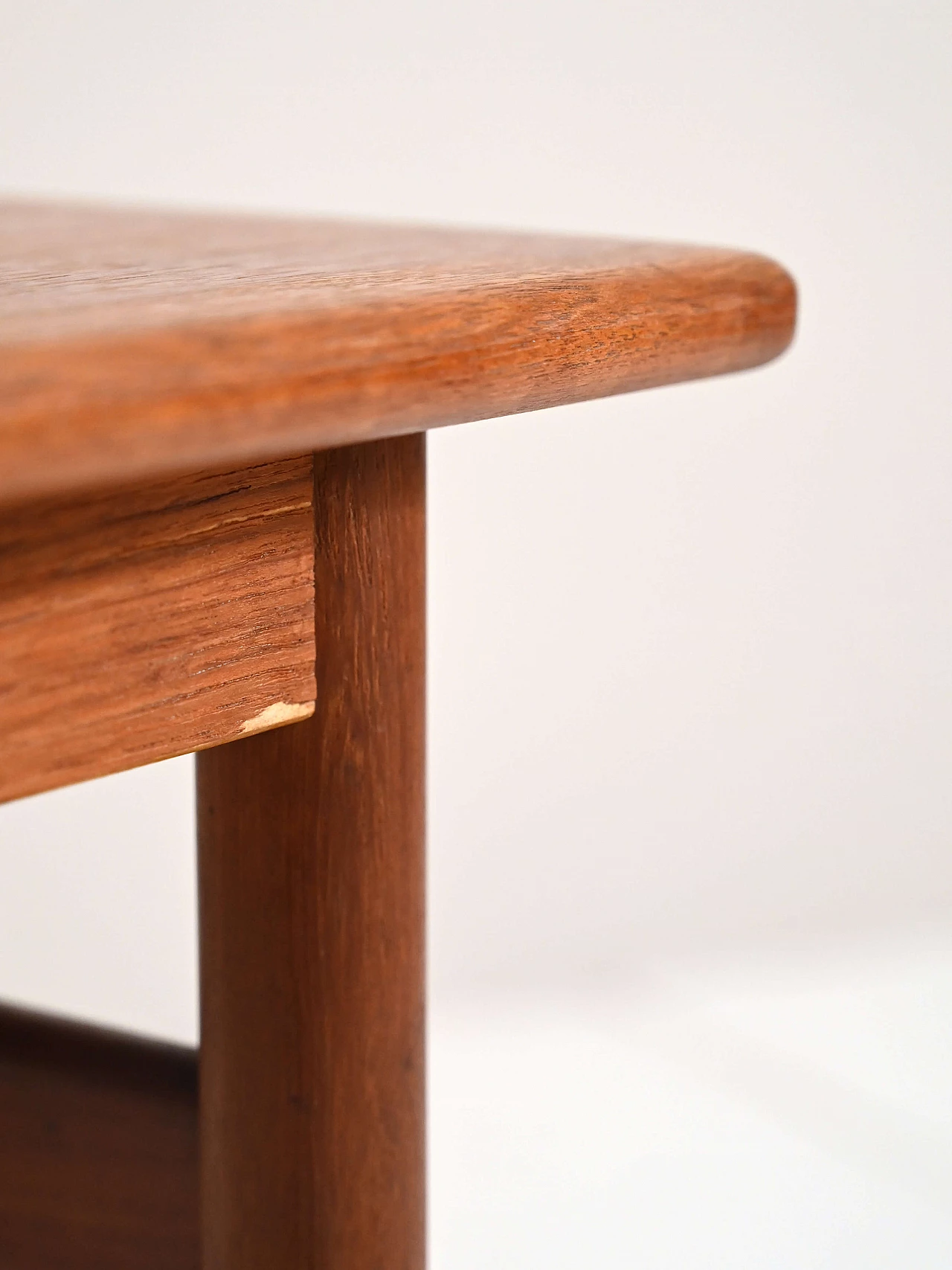 Scandinavian teak coffee table, 1960s 6