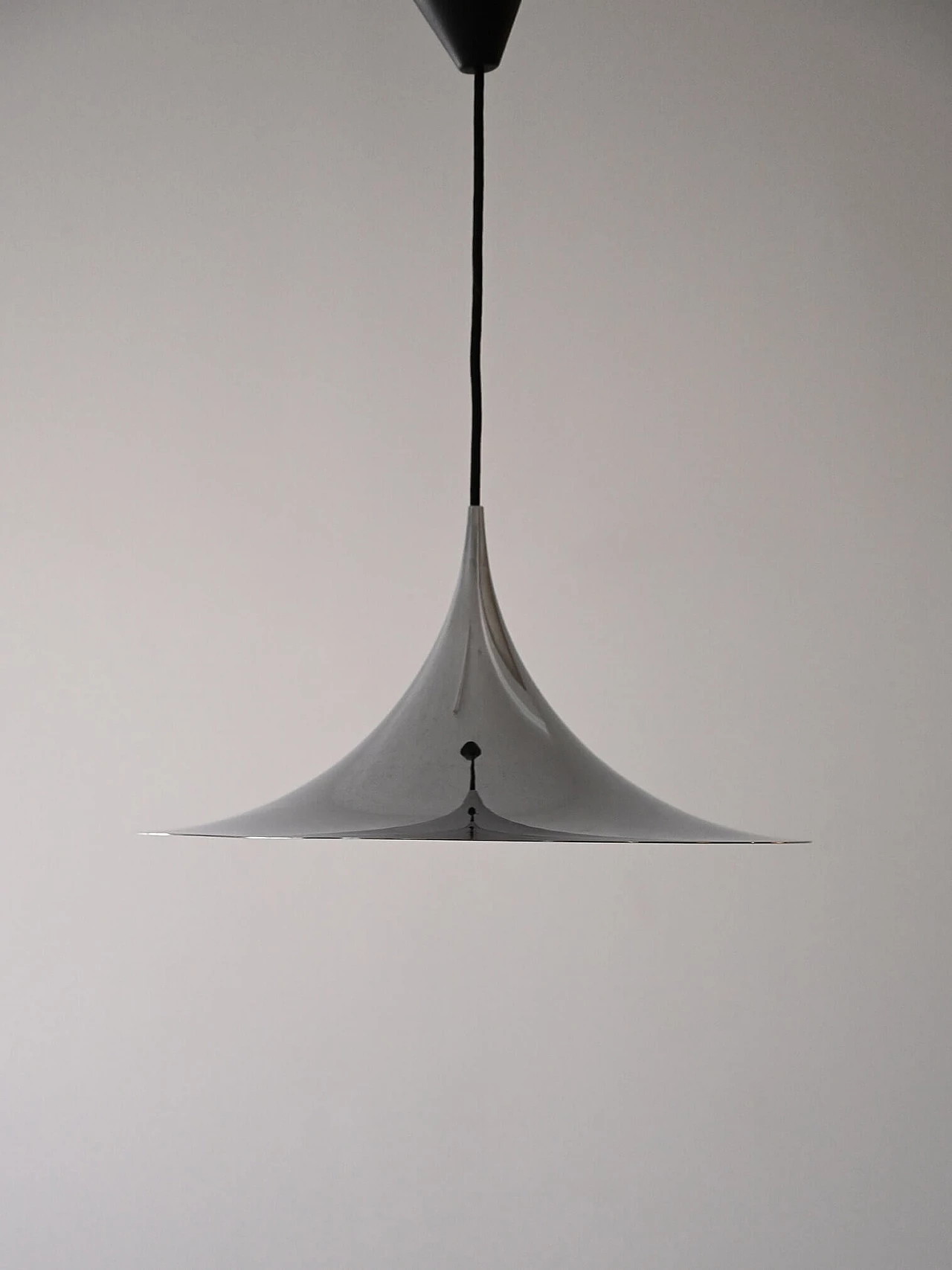 Semi hanging lamp by Bonderup & Thorsten, 1970s 1