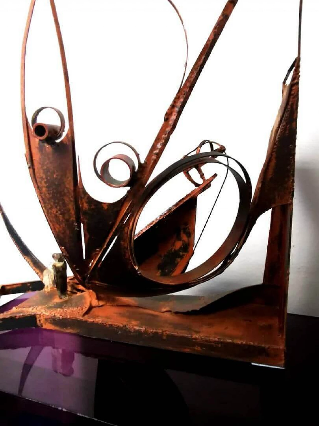 Francesco Bombardi, patinated iron sculpture 4