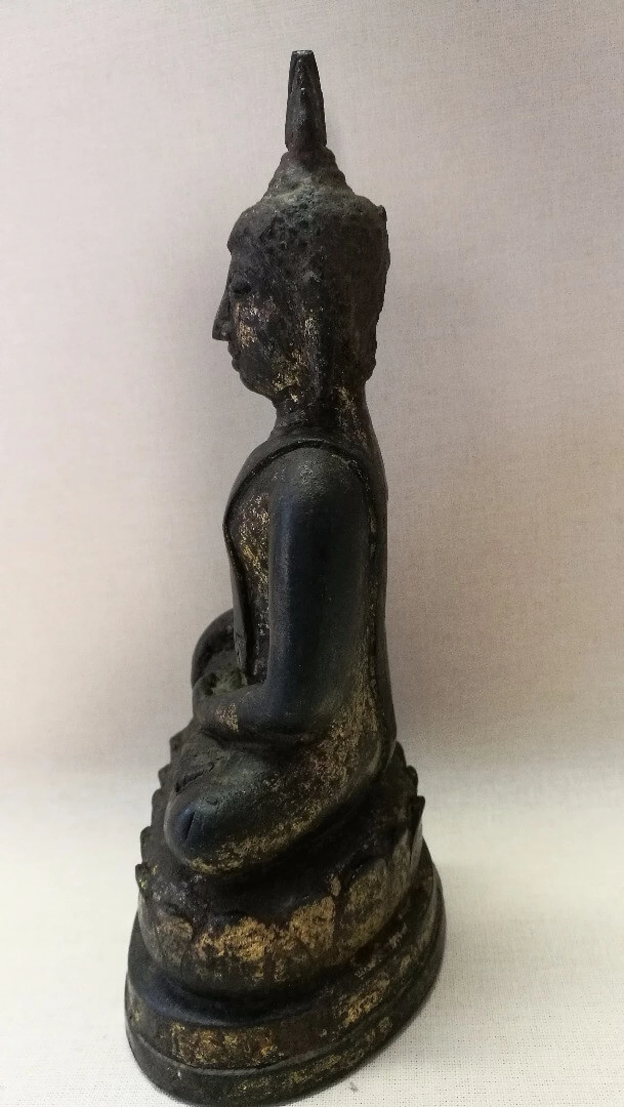 Siamese bronze Buddha sculpture, 18th century 2