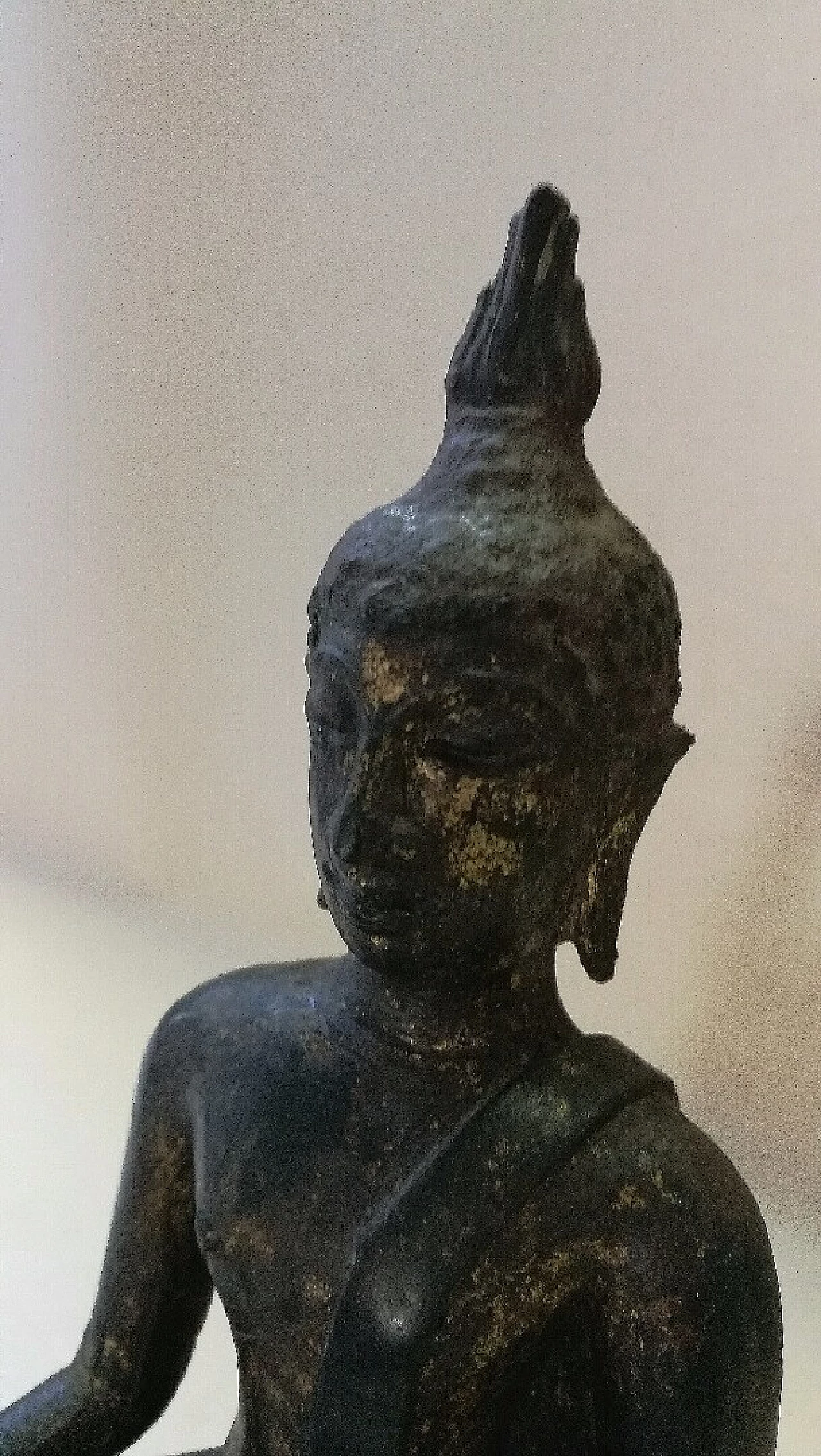 Siamese bronze Buddha sculpture, 18th century 5