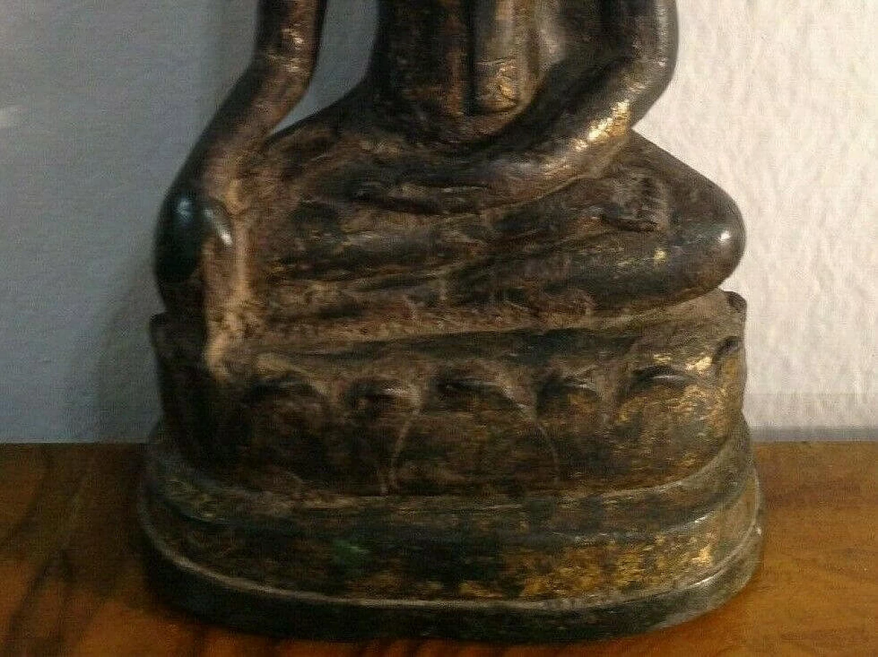 Siamese bronze Buddha sculpture, 18th century 7