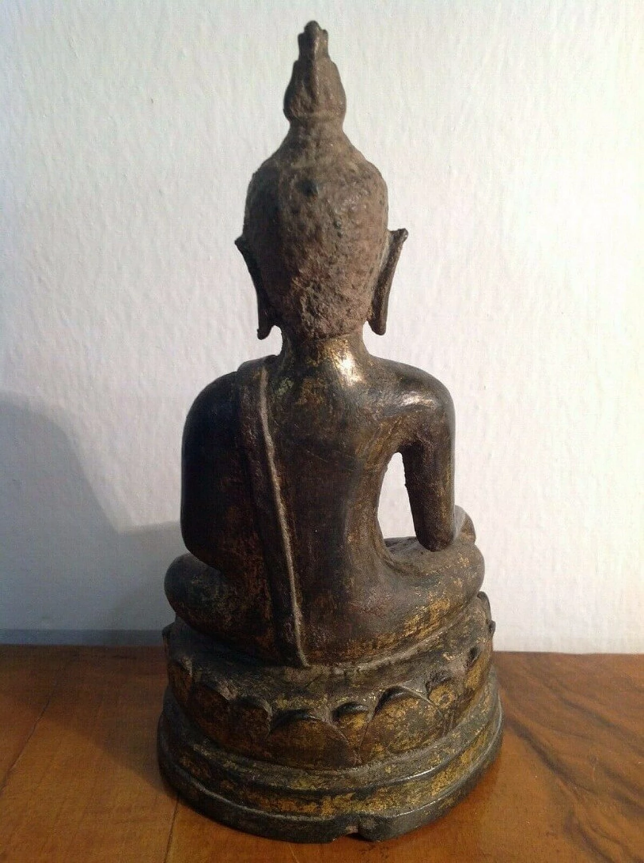 Siamese bronze Buddha sculpture, 18th century 10