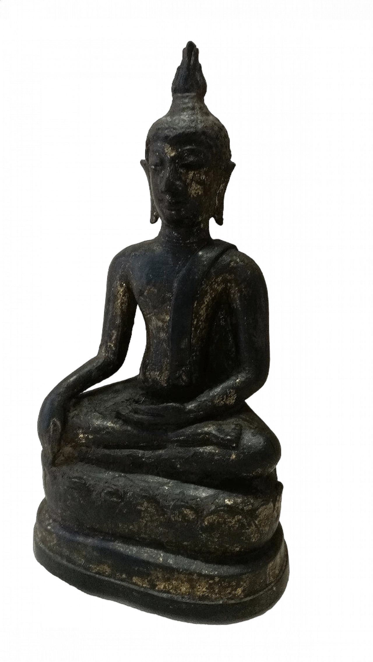 Siamese bronze Buddha sculpture, 18th century 13