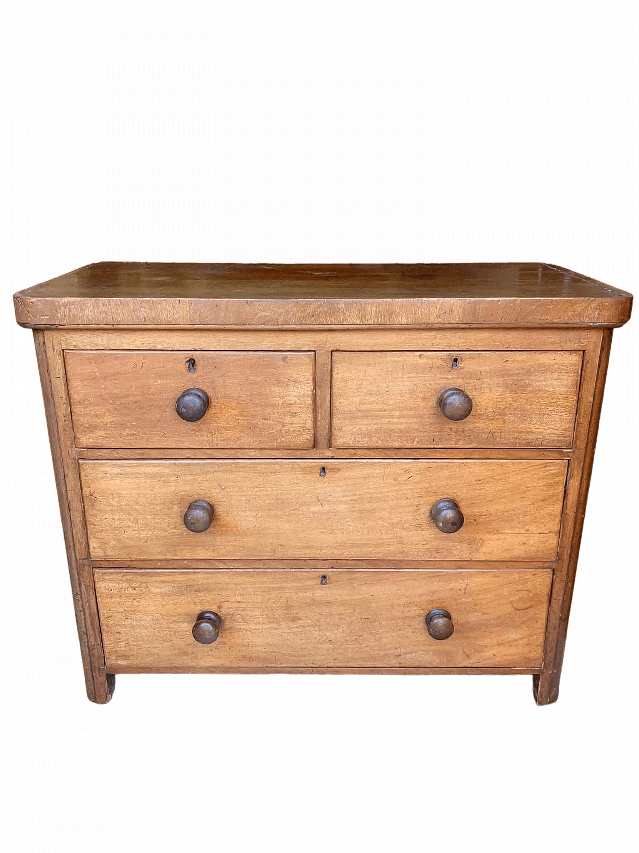 Wooden chest of drawers, 1960s 8