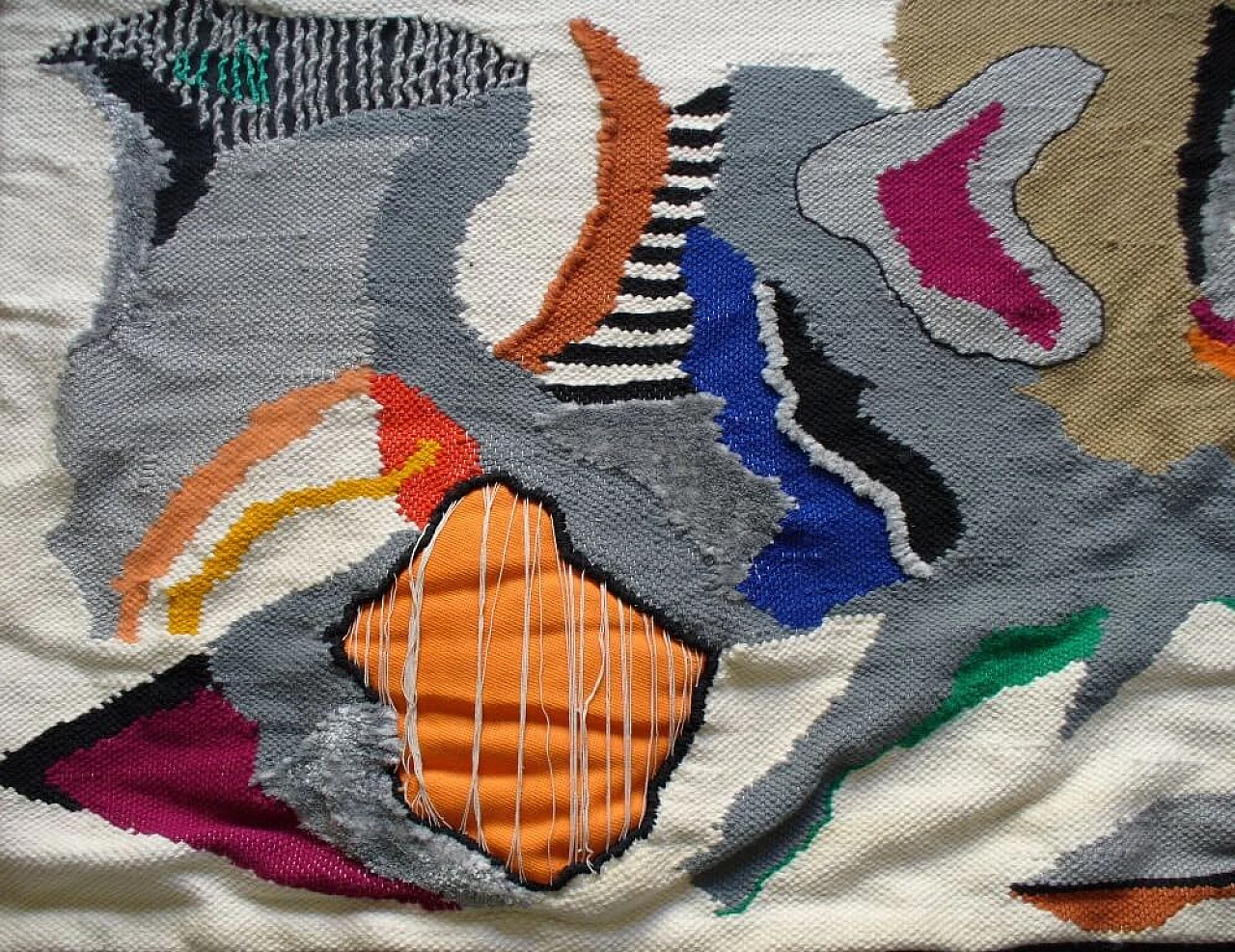 Wool and cotton tapestry by Artmess, 1960s 3