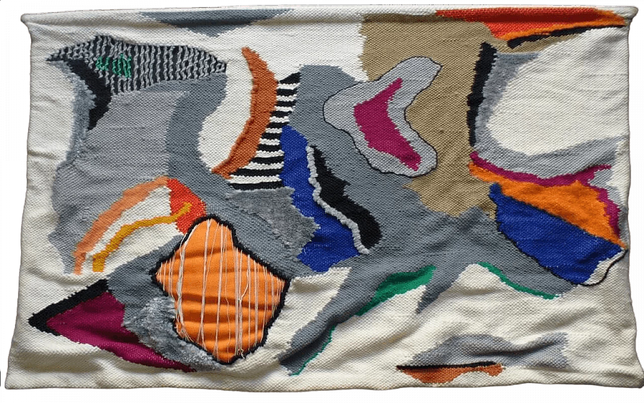 Wool and cotton tapestry by Artmess, 1960s 5