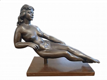 Francesco Messina, Flora, bronze sculpture, 1984