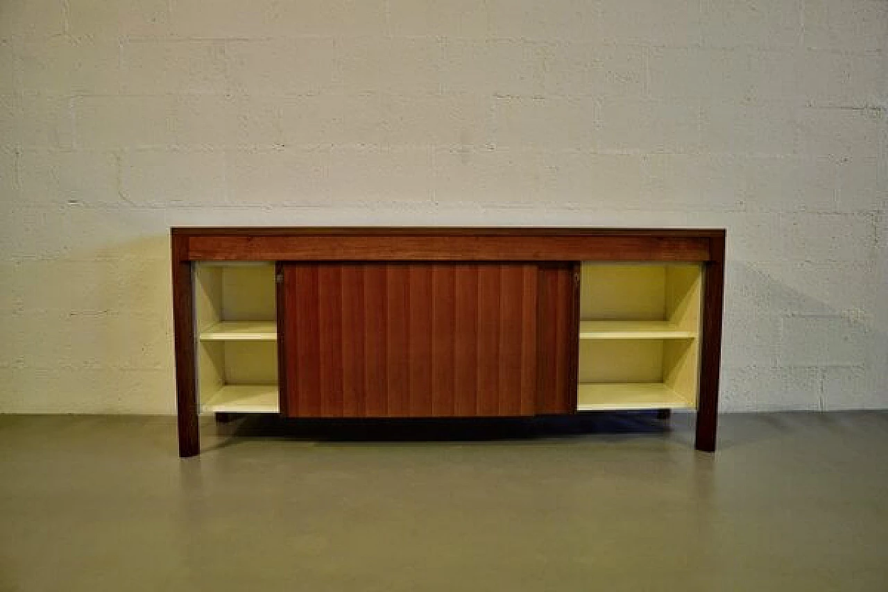 Credenza di Anonima Castelli con ante scorrevoli, anni '60 2