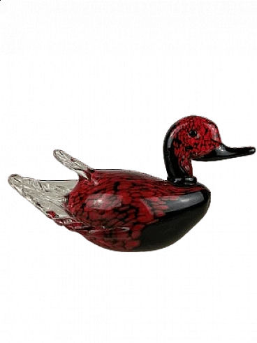 Murano glass goose, 1970s