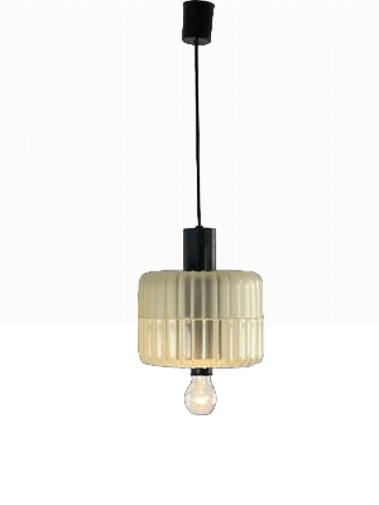 Metal and methacrylate chandelier by Guzzini, 1960s 8