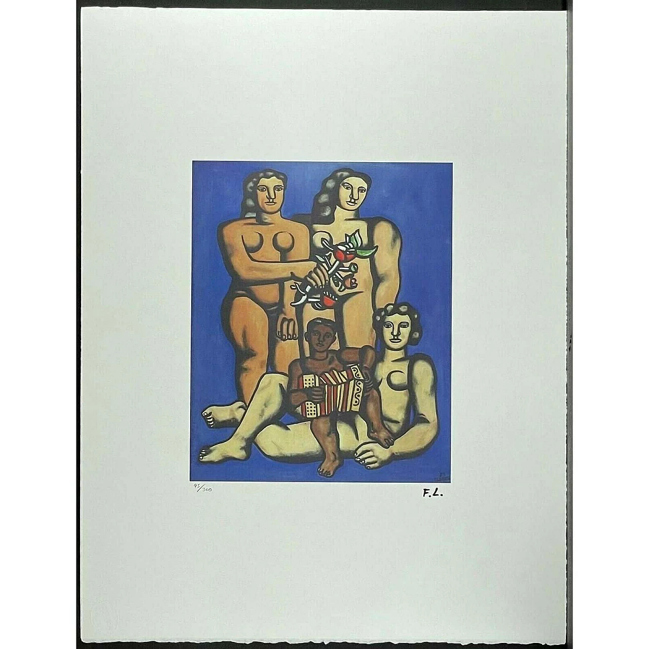 After Fernand Léger, lithograph, 1990s 1