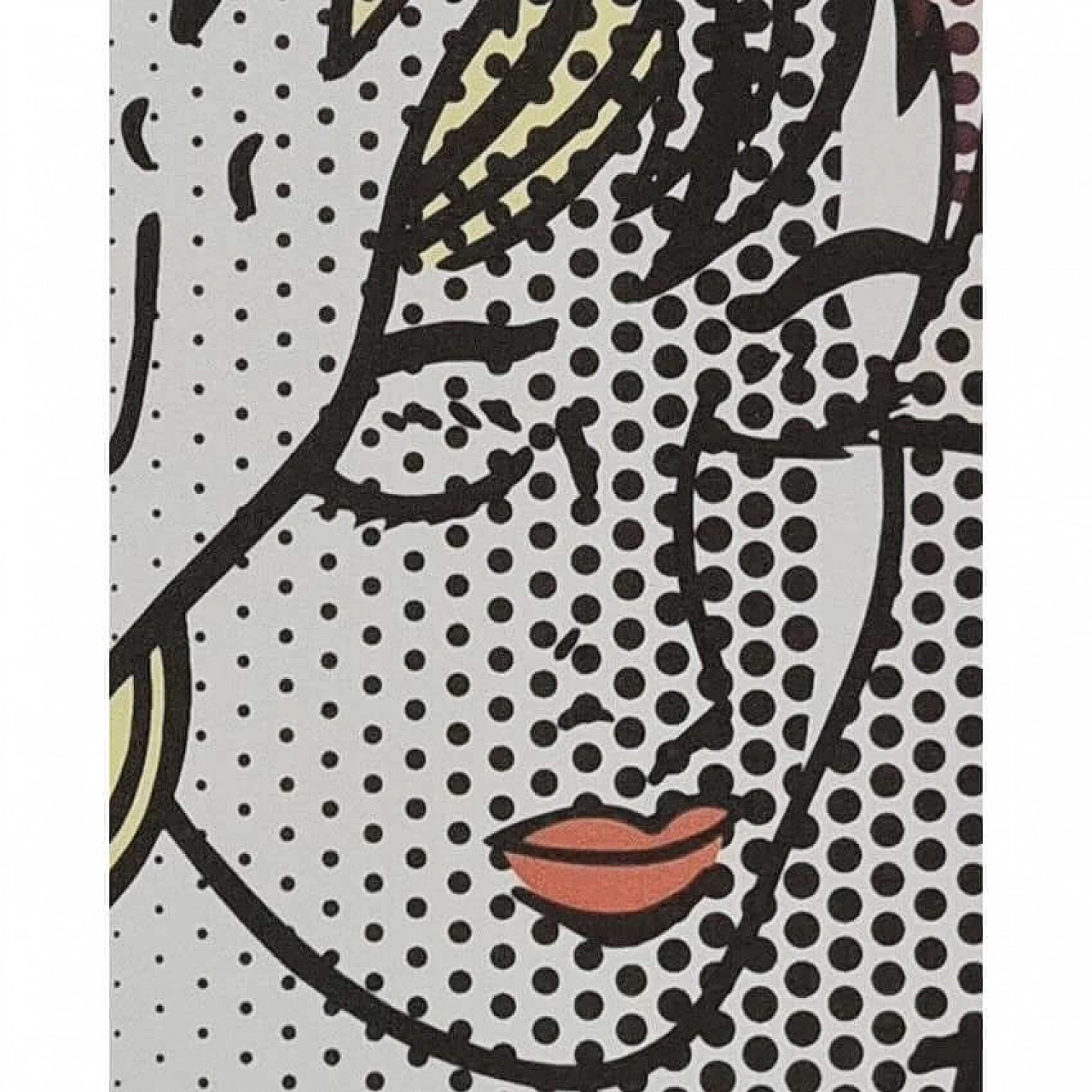 Roy Lichtenstein, Thinking Girl, lithograph, 1980s 2