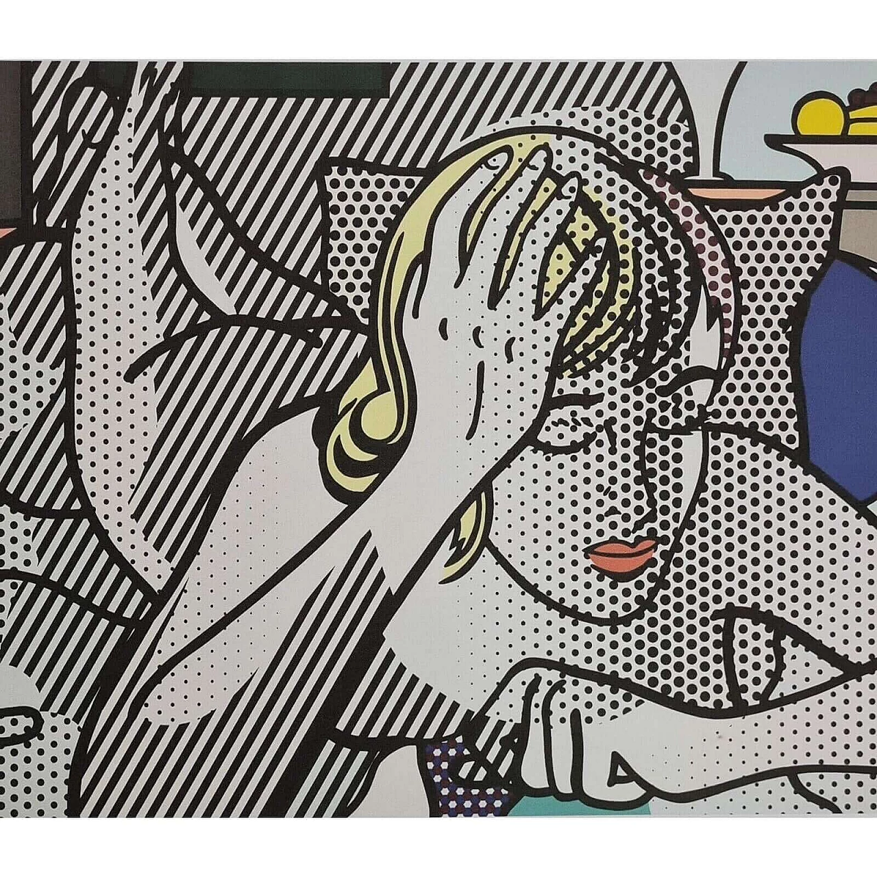 Roy Lichtenstein, Thinking Girl, lithograph, 1980s 6