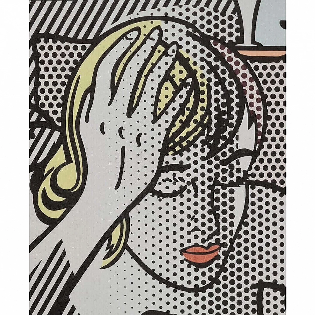 Roy Lichtenstein, Thinking Girl, lithograph, 1980s 9