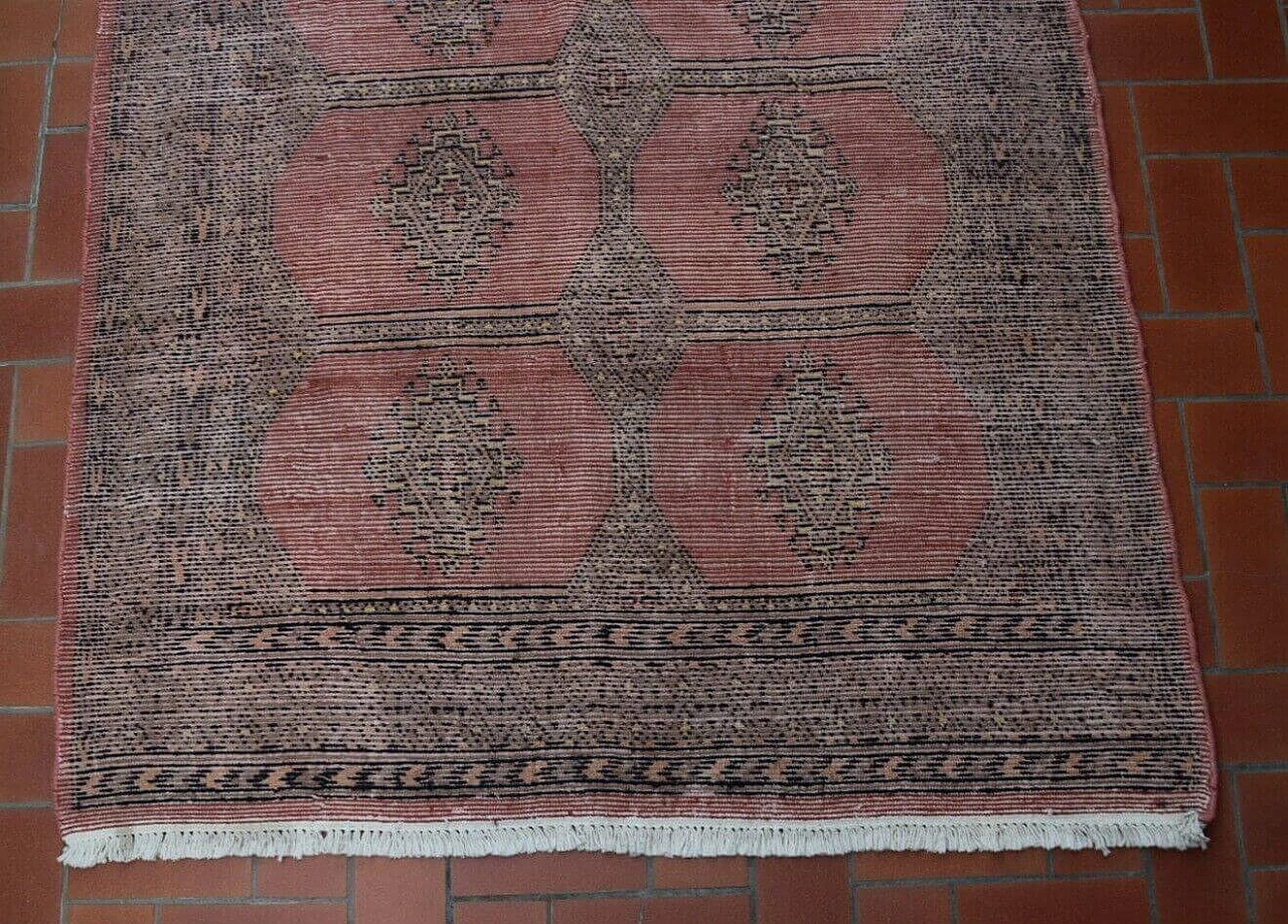 Karaci wool carpet with geometric patterns, 1970s 14