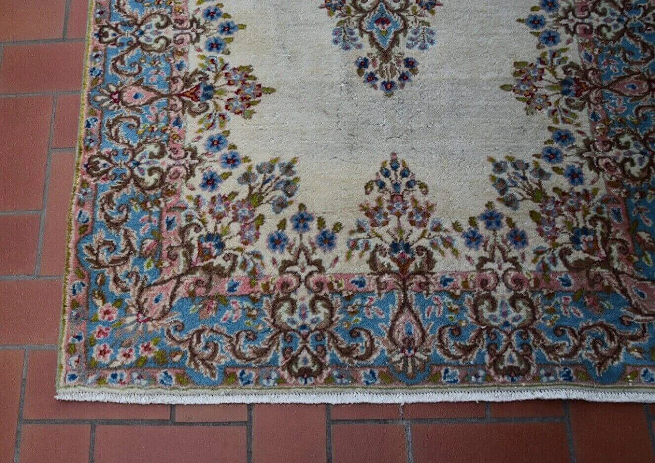 Kirman Persian carpet, 1980s 3