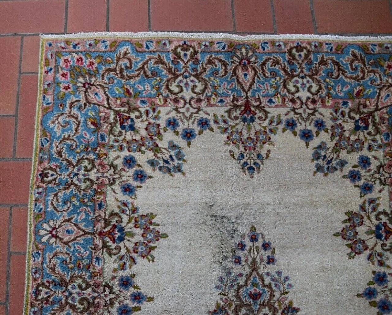 Kirman Persian carpet, 1980s 9