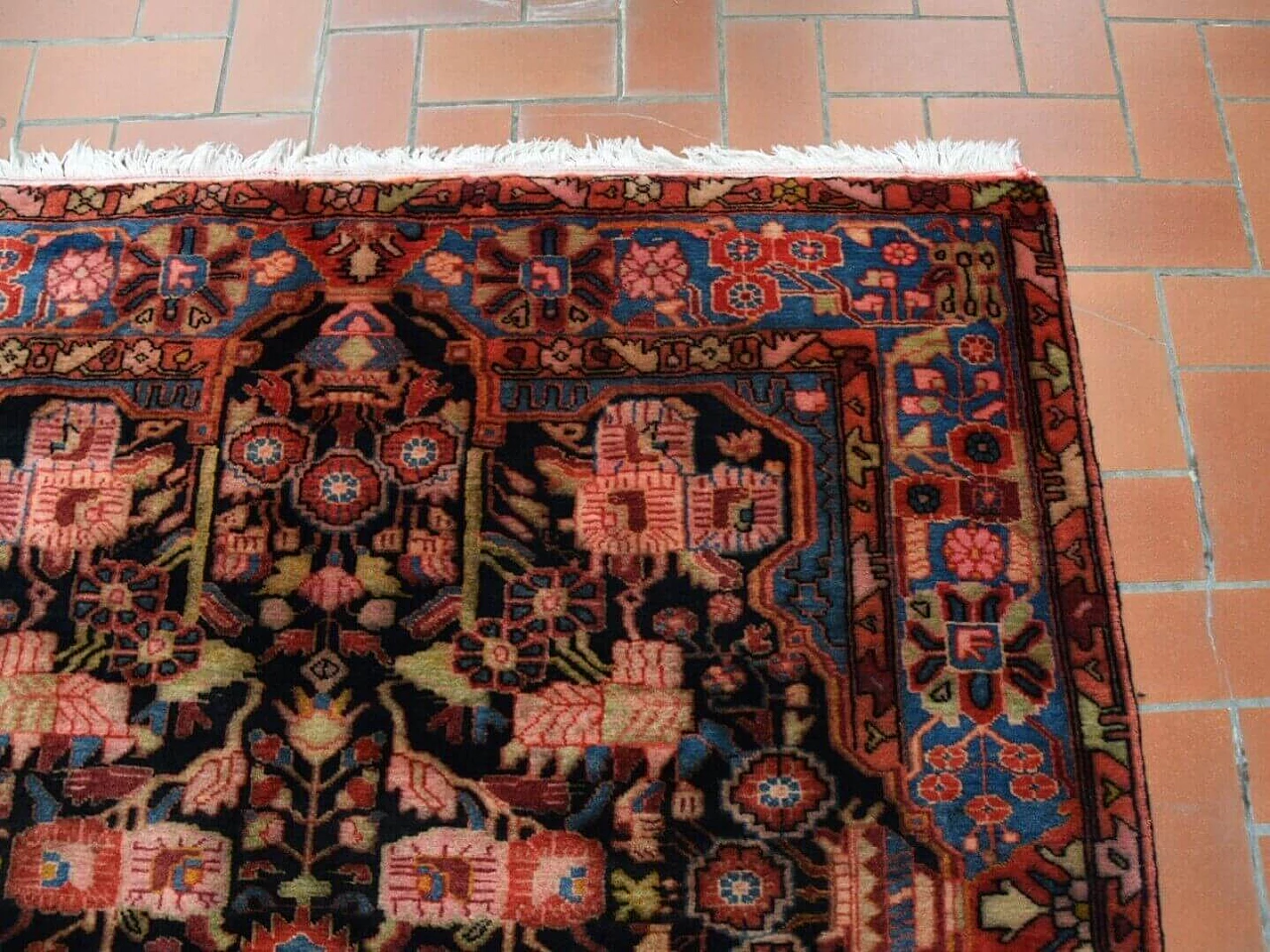 Nahavand wool carpet, 1990s 6