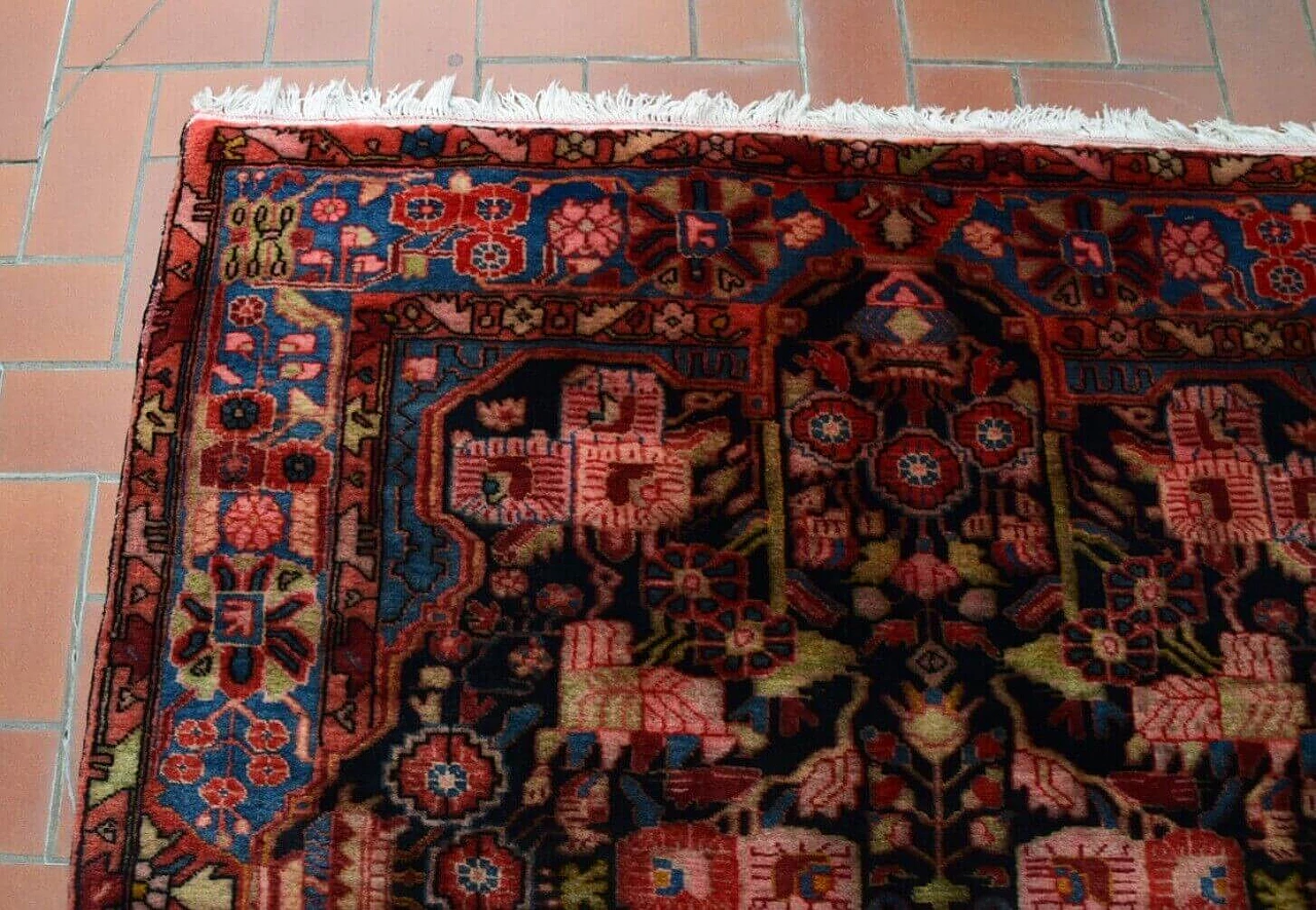 Nahavand wool carpet, 1990s 7