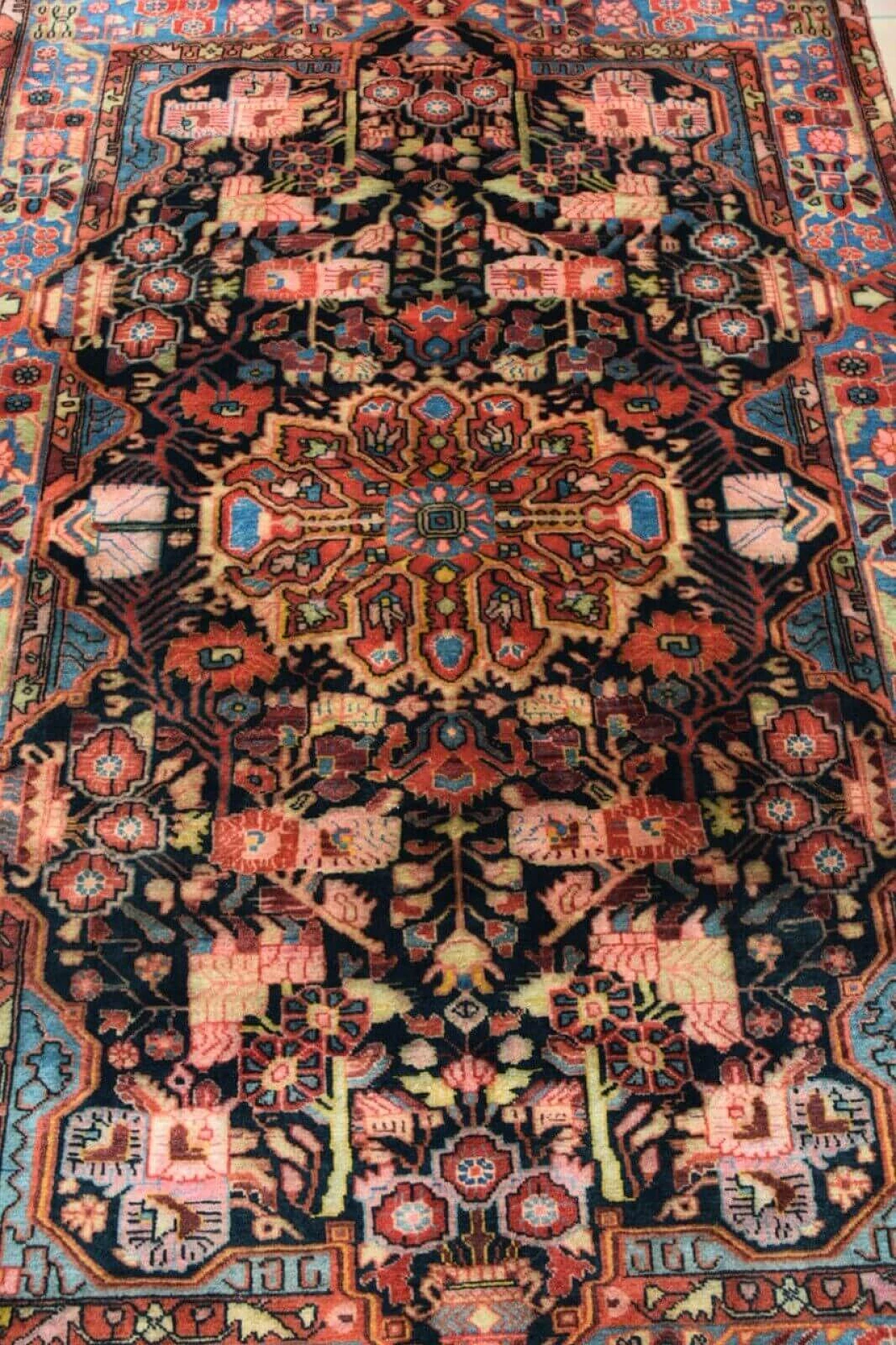 Nahavand wool carpet, 1990s 8