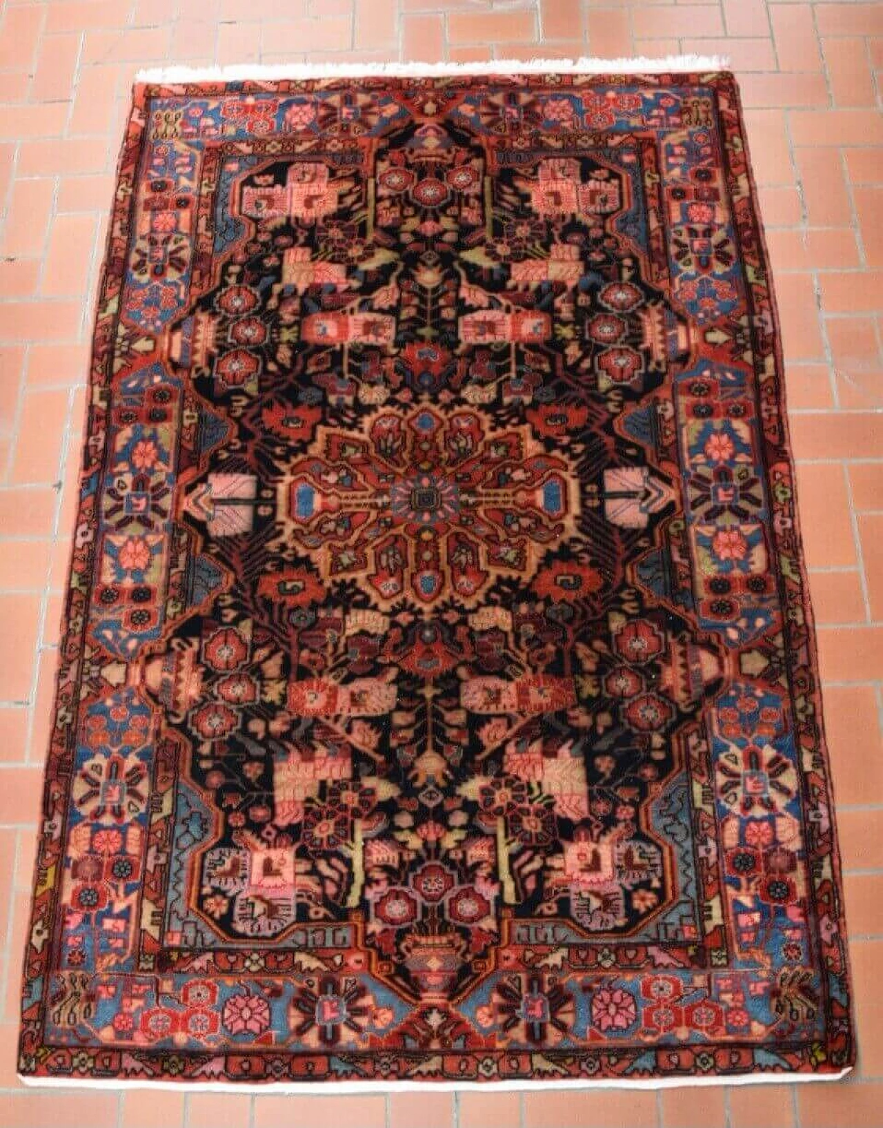 Nahavand wool carpet, 1990s 14